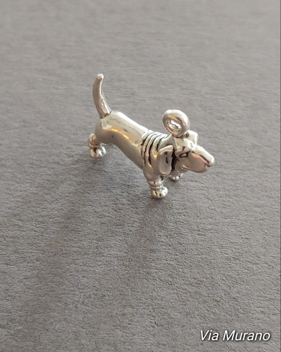 Dog Breed - Beagle Charm Sterling Silver - Made in the USA Dog Breed - Beagle Charm Sterling Silver - Made in the USA