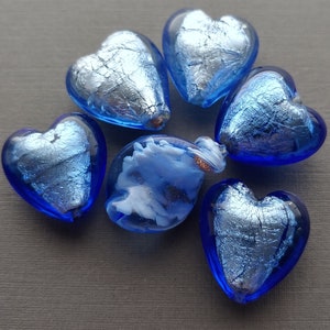 Limited Edition Authentic Slightly Blemished Venetian Glass Beads. Genuine Venetian Glass Beads from Murano Italy