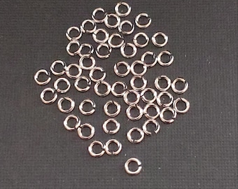 BABY SNAPEEZ® The Ultra Secure No Solder Jump Ring Silver Ring Hard Open Locking Snapping Jump Ring 3mm Heavy Gauge. Made in USA.