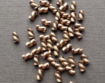Twisted Tornado Crimp® &quot;Brasseria&quot; Ottone anticato ULTRAPLATE® .019 3 mm (scegli la dimensione della confezione)