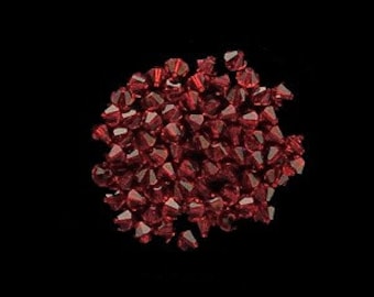 SWAROVSKI #5301 Bicone Bead 4mm Siam Non AB (72 Pieces)