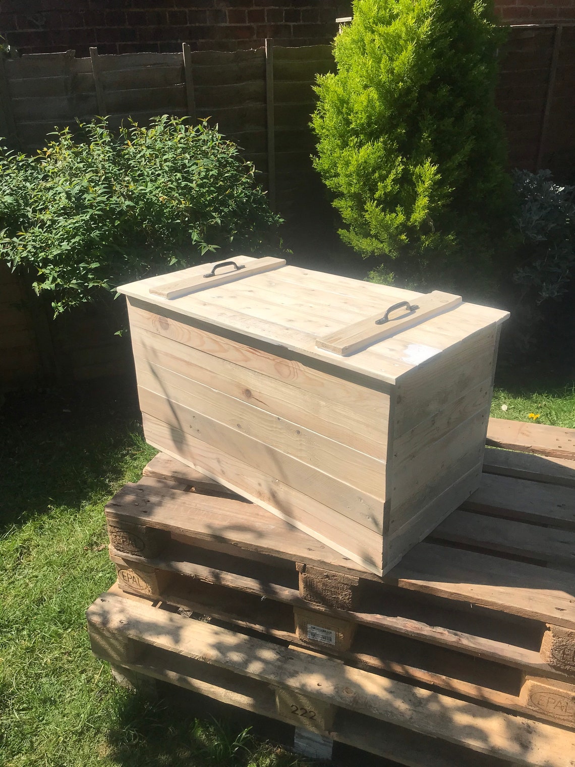 Small Deck Storage Box Etsy UK