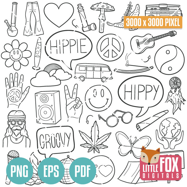 Hippy drawings discount