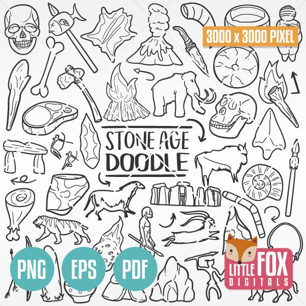 Saber-toothed Doodle Embroidery File