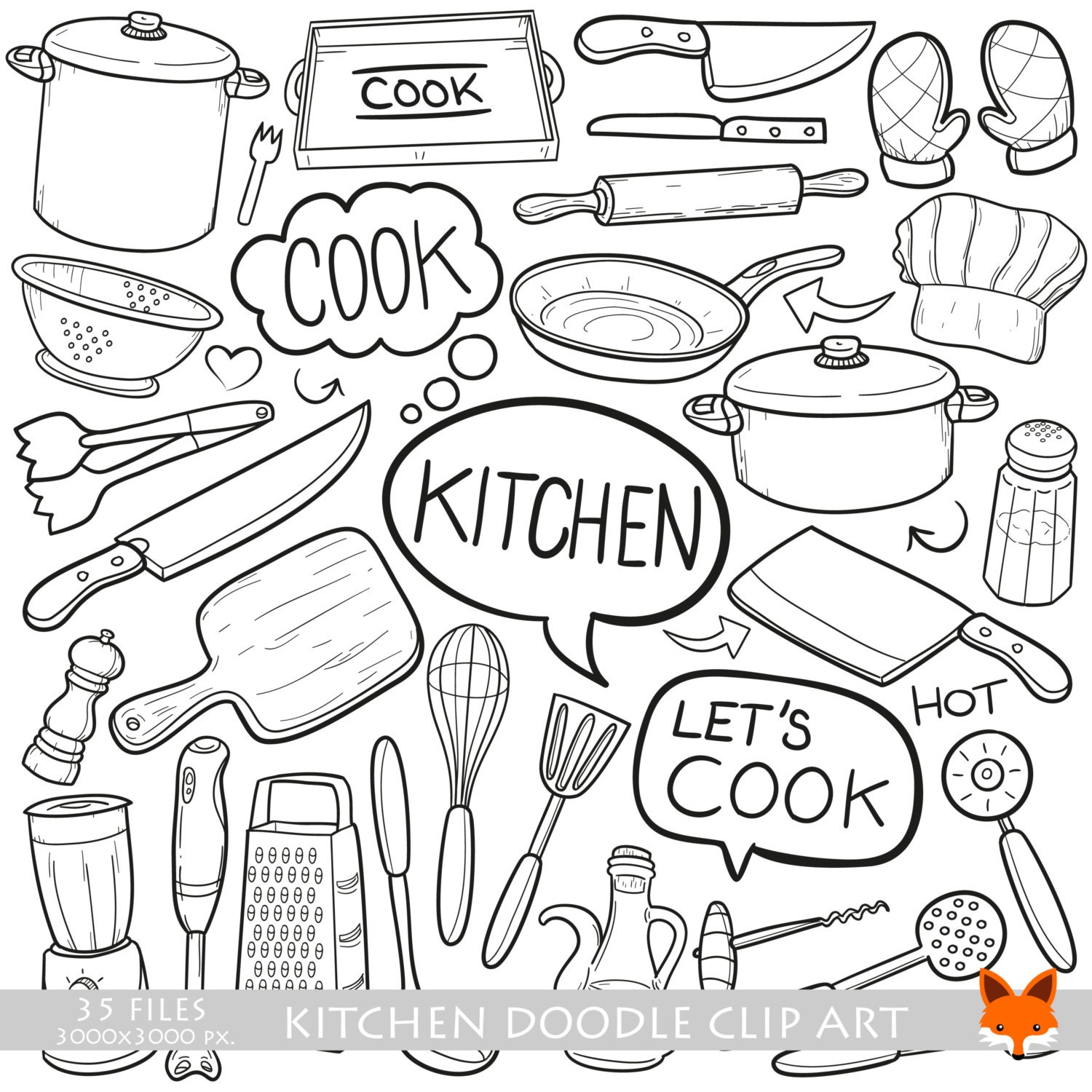 KITCHEN TOOLS COOKING Items Of Home And House Objects Etsy