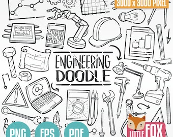 Engineering Clip Art - Etsy