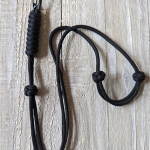 Paracord Fully Adjustable Neck Lanyard SK Cobra available upon request image 2