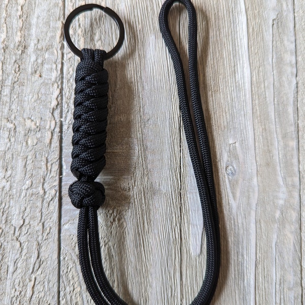 Paracord Wrist Lanyard with Slack Control - SK