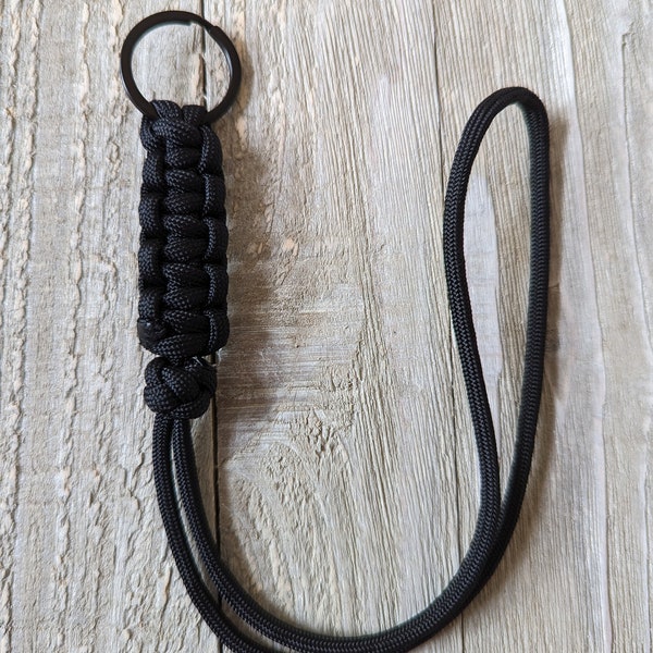 Paracord Wrist Lanyard with Slack Control - CS