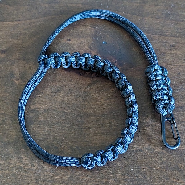 Paracord Wrist Cuff Lanyard (CS) - Fully Adjustable