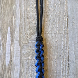 Paracord Knife Lanyard - Helix