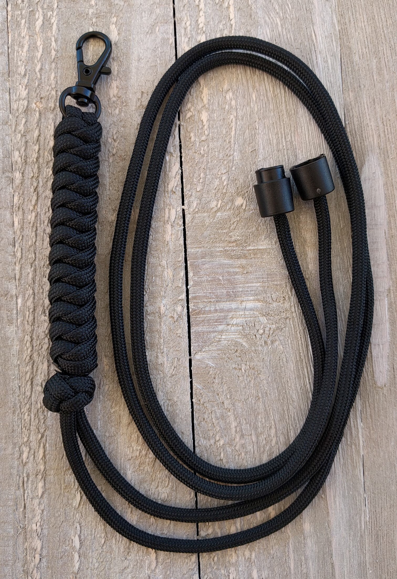 Paracord Neck Lanyard with Slack control and Swivel Clip Etsy