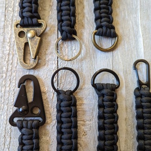 Paracord Fully Adjustable Neck Lanyard SK Cobra available upon request image 3