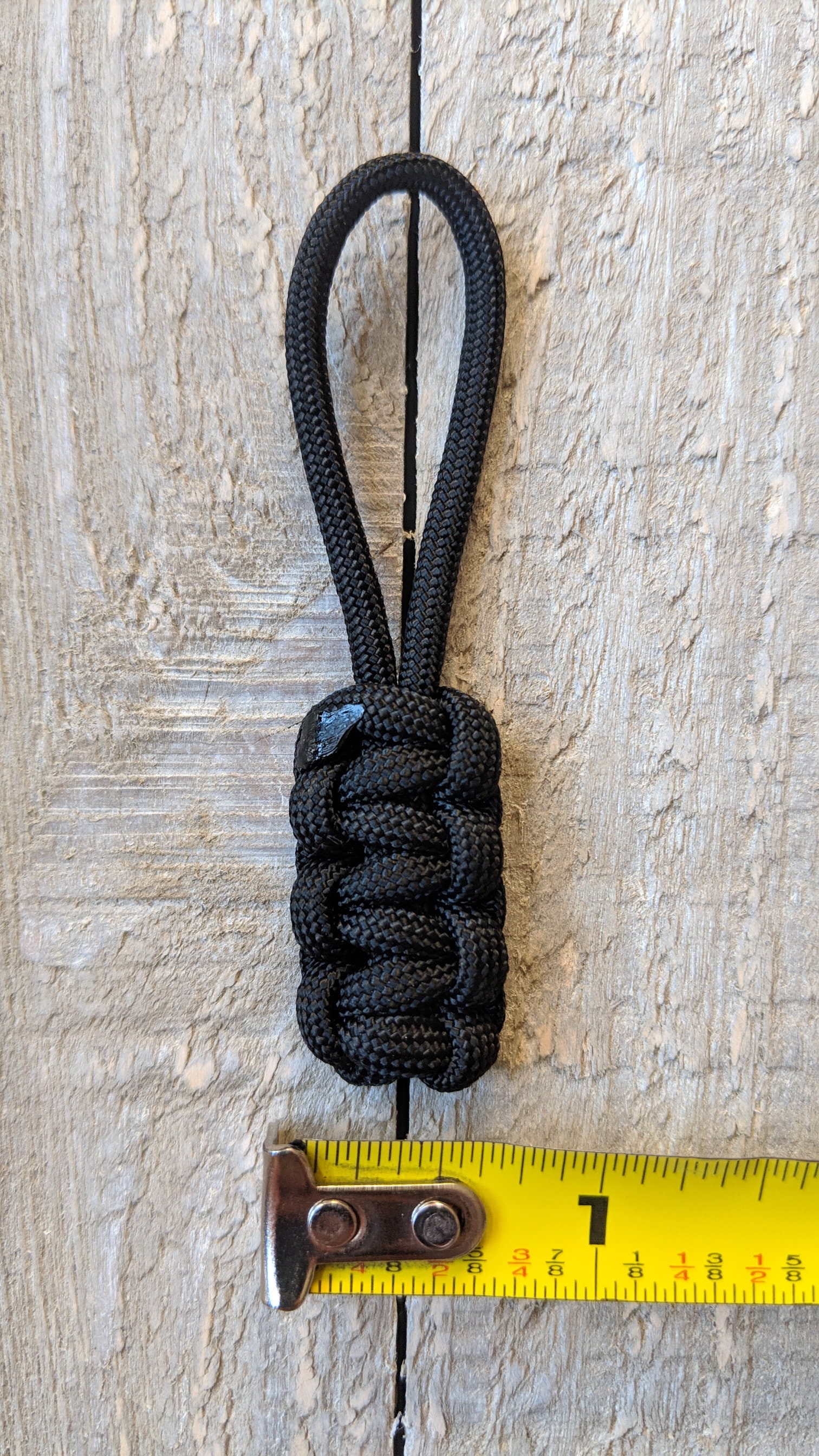 Pack of Three 3 1/2 Paracord Zipper Pull (Bunker Gear Theme)[Combined  Shipping]