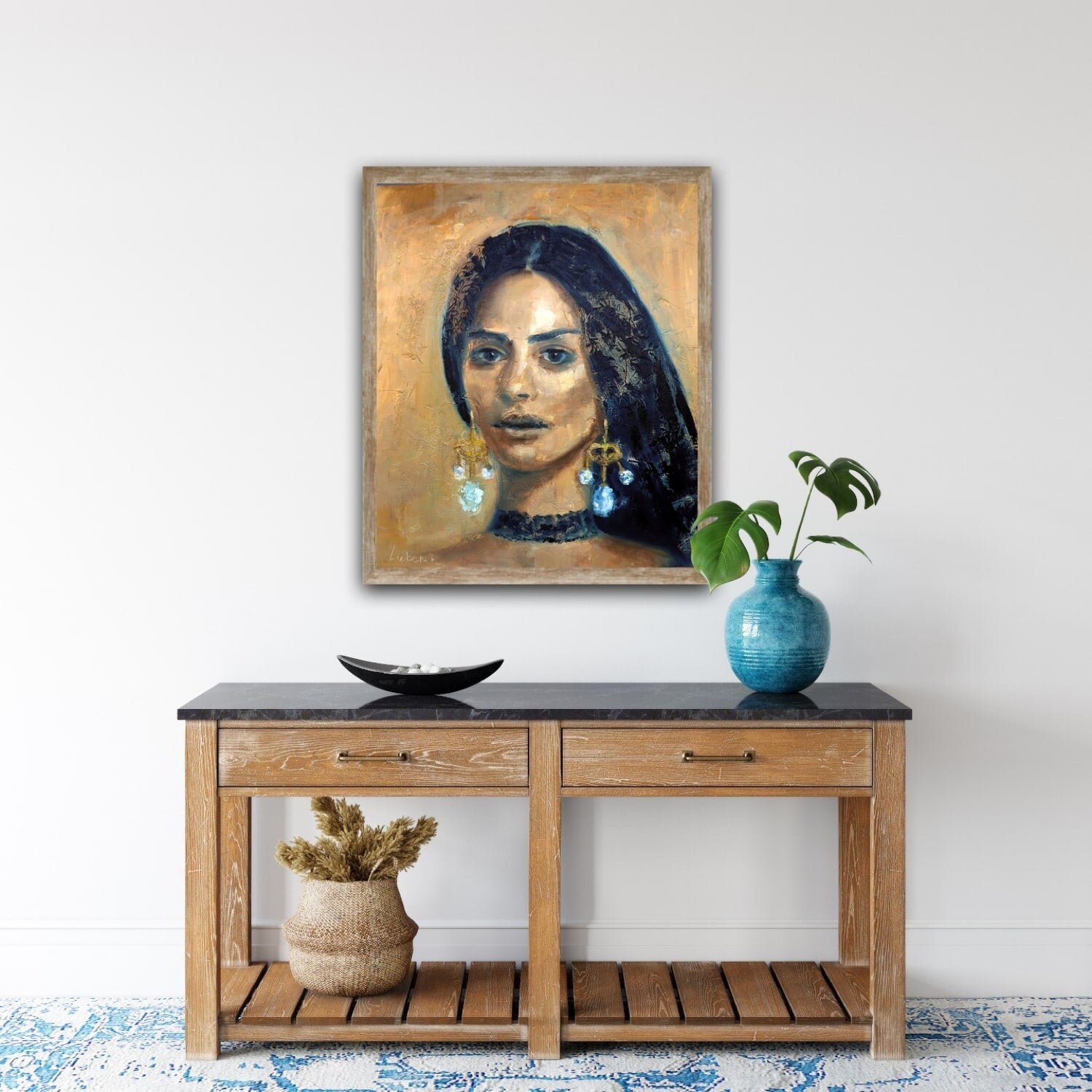 Woman Paintings Oil Portrait Painting Original Fine Art - Etsy UK