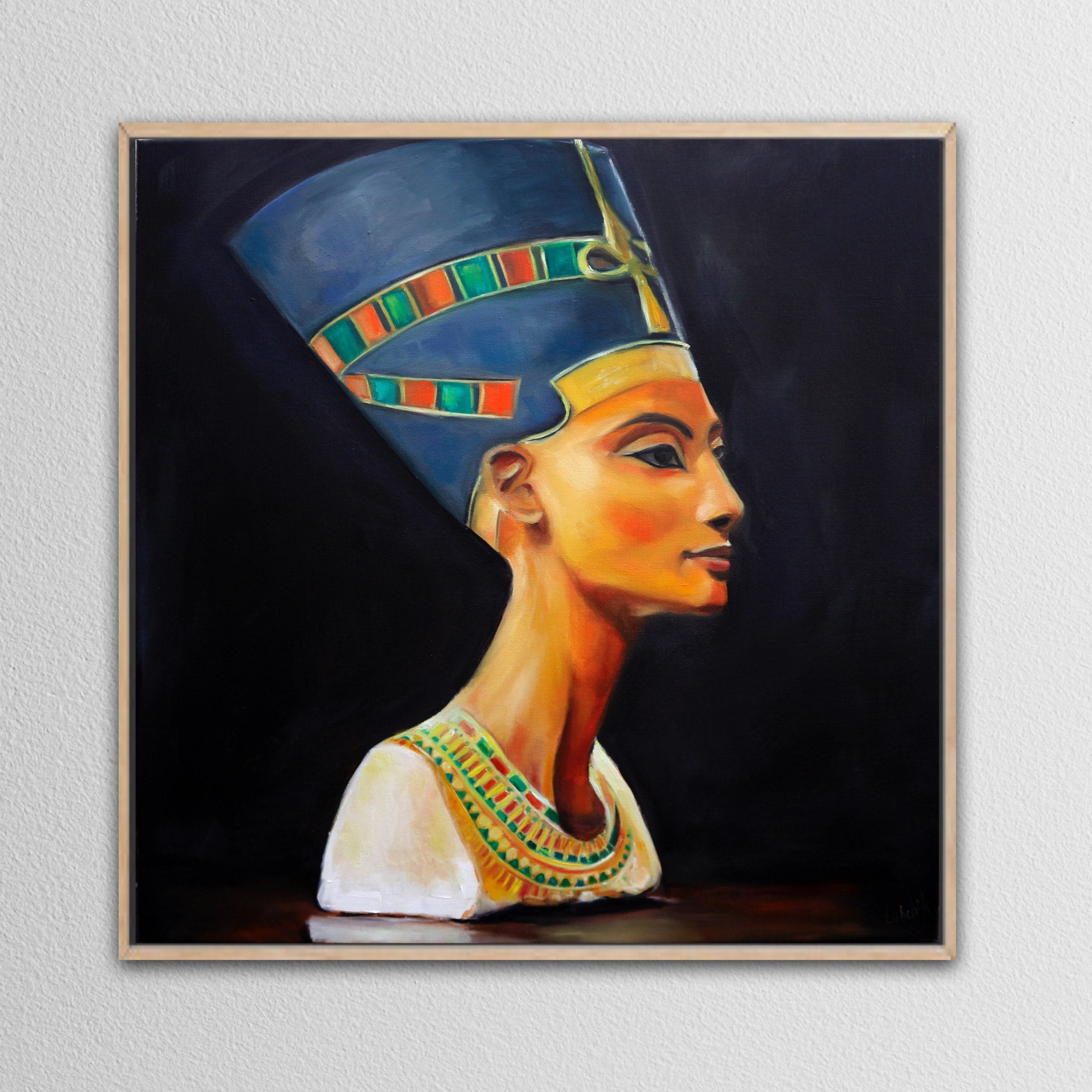 Nefertiti Portrait Etsy