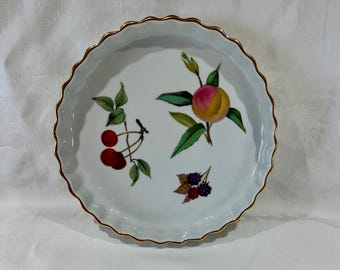 ロイヤルウースター イヴシャム フルーテッドゴールドエッジ フラン