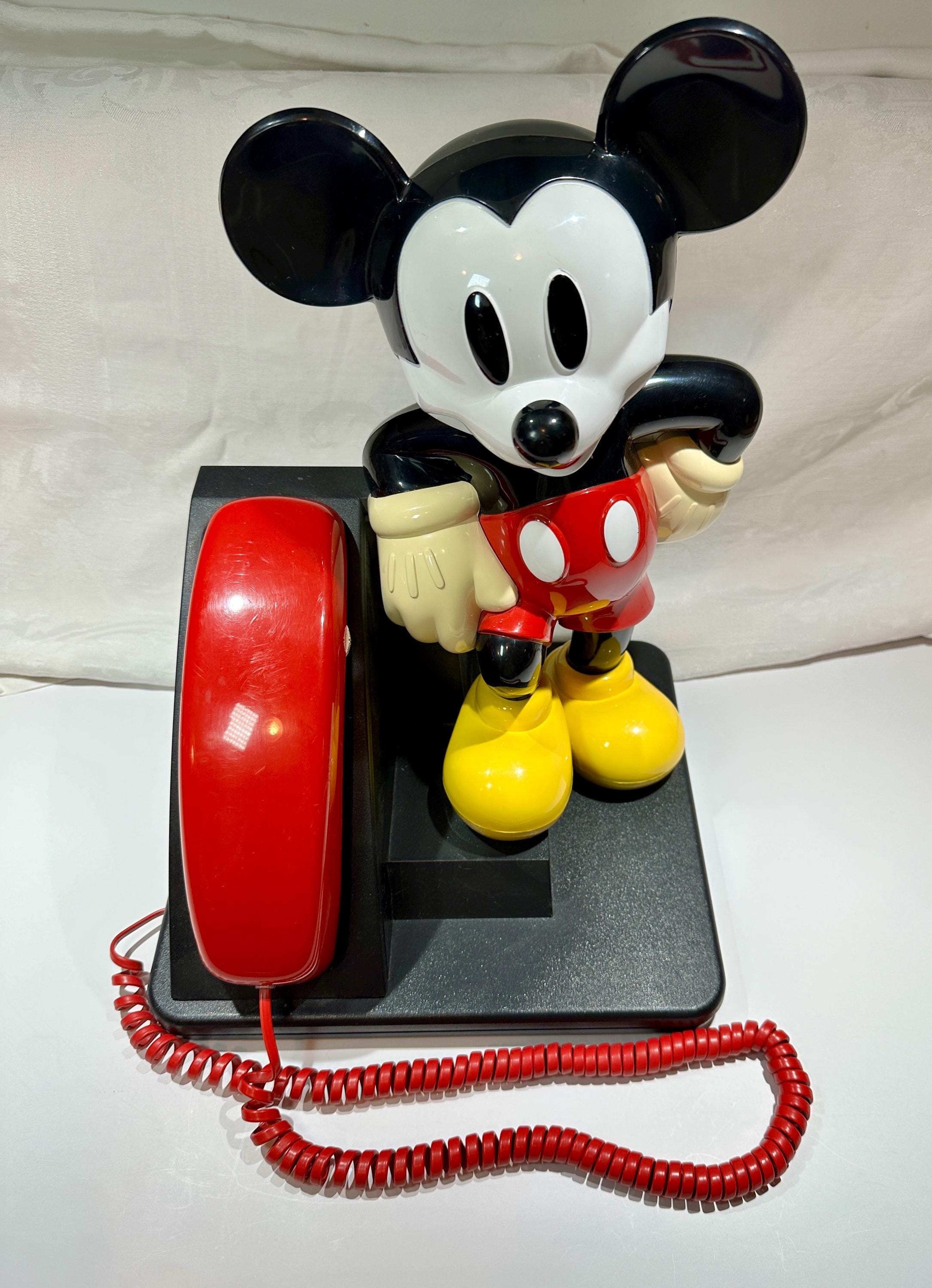 ヴィンテージ ミッキーマウス 電話 • 90年代ディズニー コレクターズ