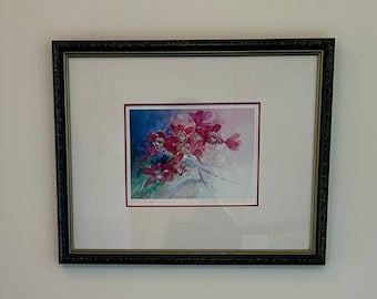 Signed Ed Drahanchuk Orchid Print Dendrobium Melody – Canadian Art
