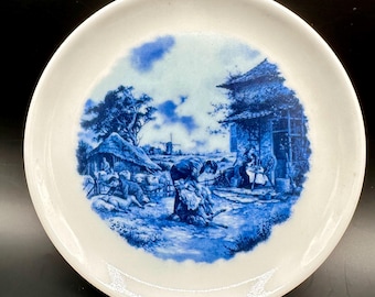 Set of 3 Royal Tichelaar Makkum Delftware Sexagonal Delft