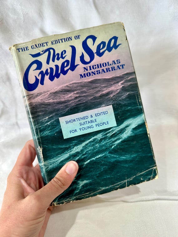 The Cruel Sea – 1953 Cadet Edition by Nicholas Monsarrat Hardcover