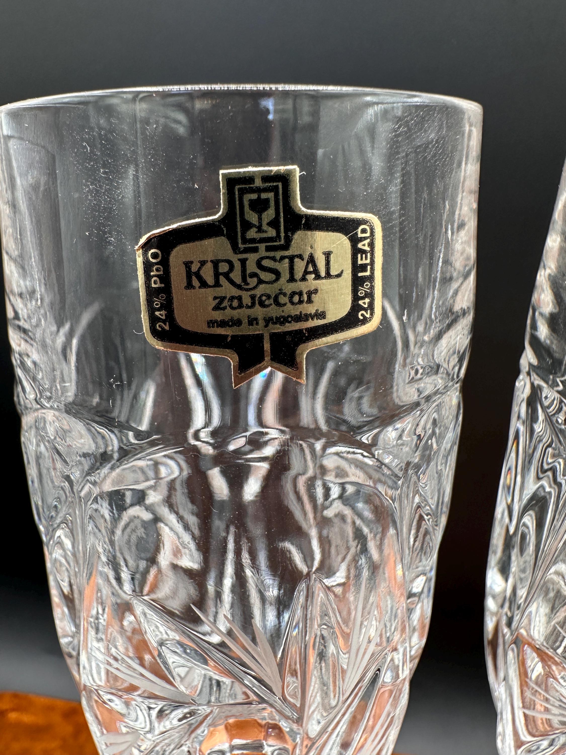 硝子ピストル置物CristalleriesedeChampagne italesse – zizi STORE