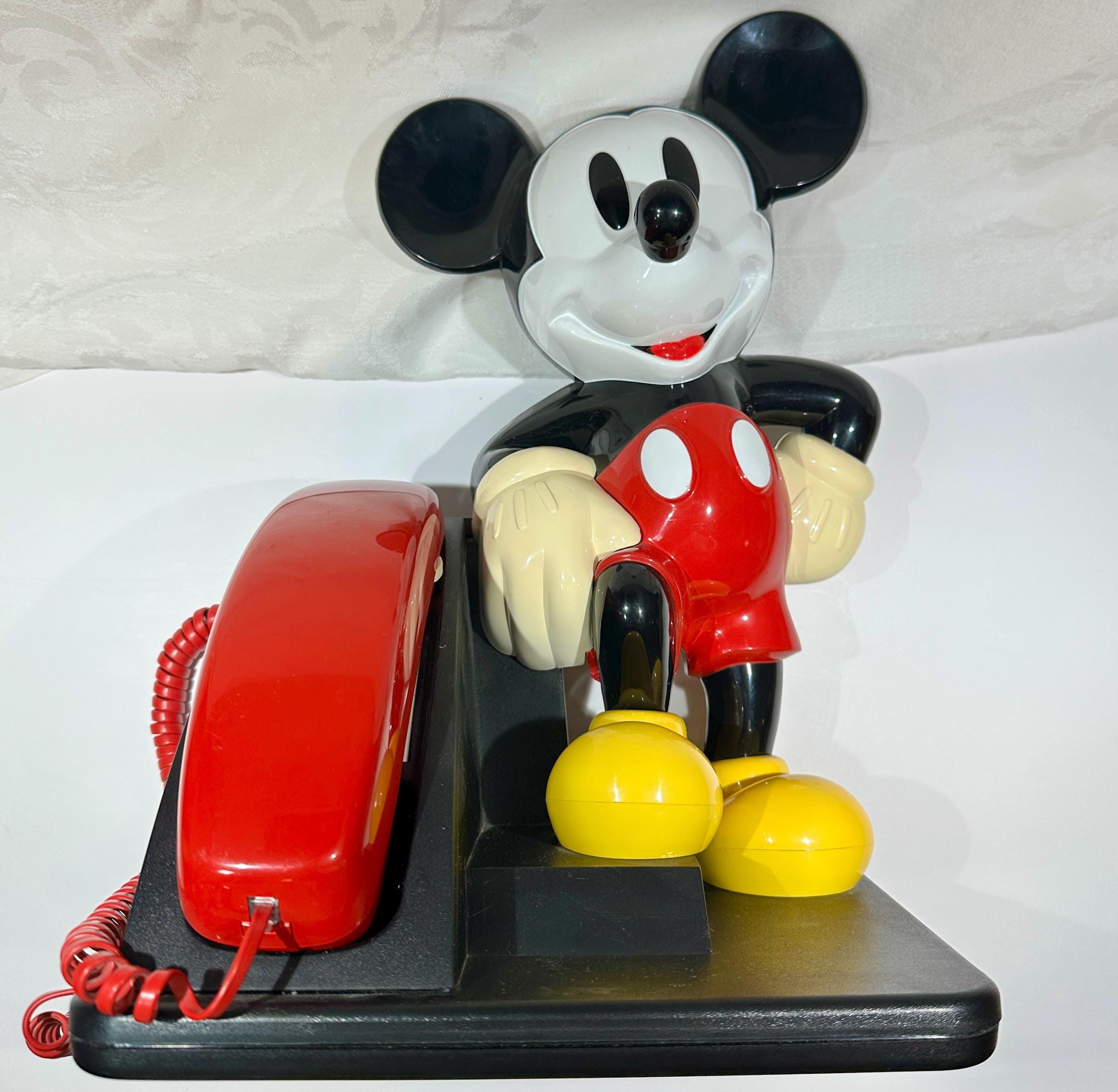 ヴィンテージ ミッキーマウス 電話 • 90年代ディズニー コレクターズ