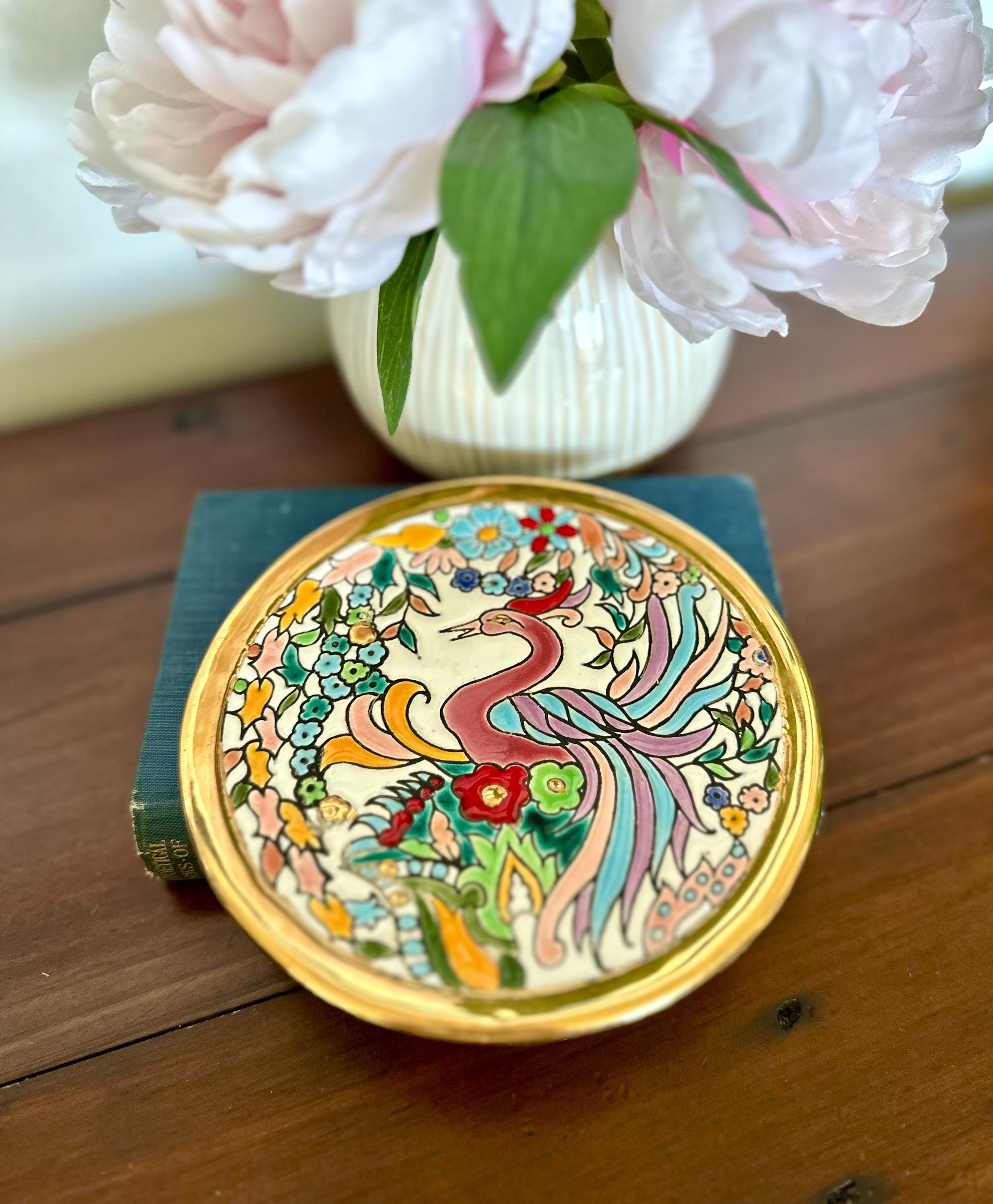 華やかな花と鳥の模様の陶器皿 il_fullxfull.7878152732_s37d.jpg