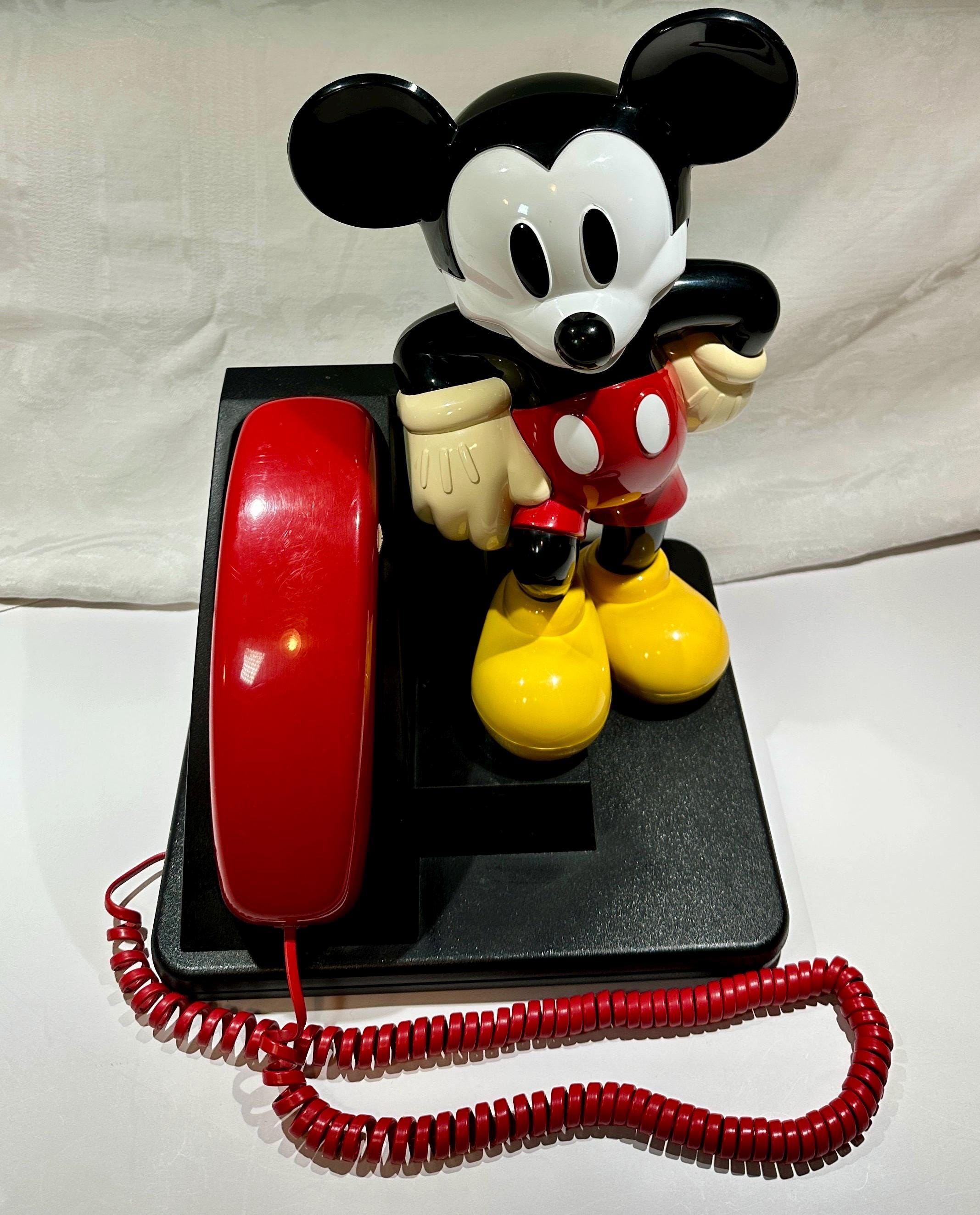 ヴィンテージ ミッキー 電話 レア★ ヴィンテージ ミッキーマウス 電話 • 90年代ディズニー コレクターズ