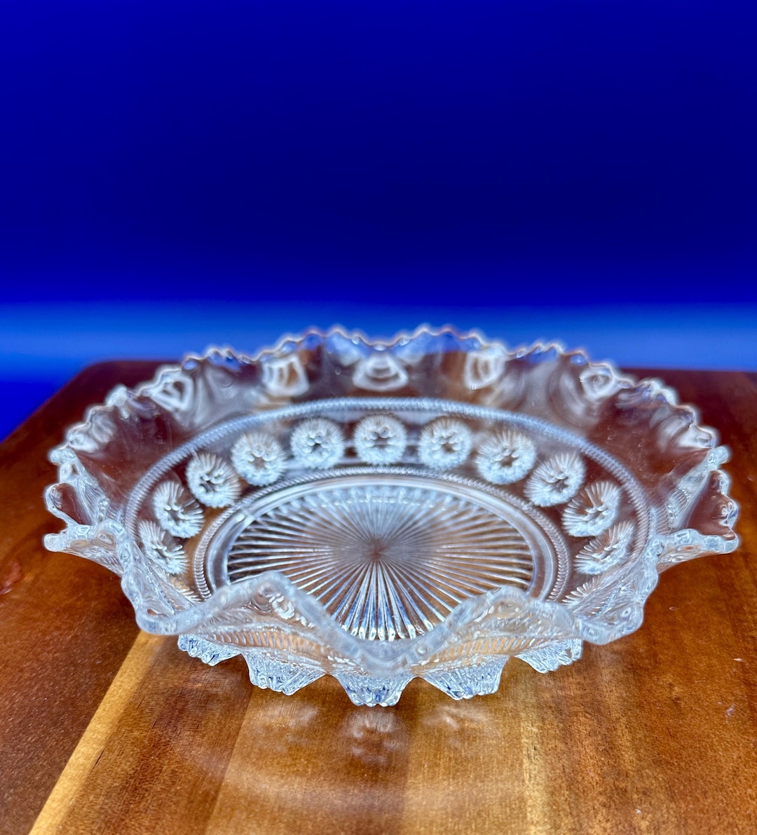 Prunt Davidson Blackberry Prunt Glass Bowl, Pattern 269, England C1908 - Etsy