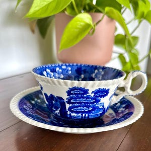 Spode blue tower - Etsy 日本