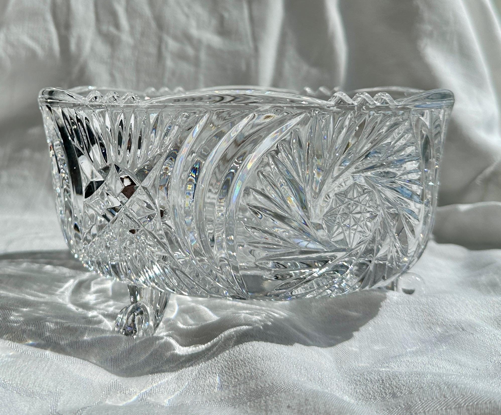 Czech crystal bowl - Etsy 日本