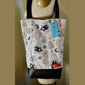 Ouija Planchette and Hands Tote Bag