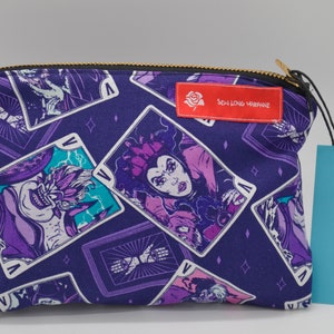 Disney Evil Queen and Ursula Zipper Pouch - Medium Size