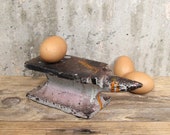 Vintage Anvil 6.75 lbs Small Solid Iron Weight Antique Metal Industrial Rustic Americana Farmhouse Blacksmith Jewelers Tool