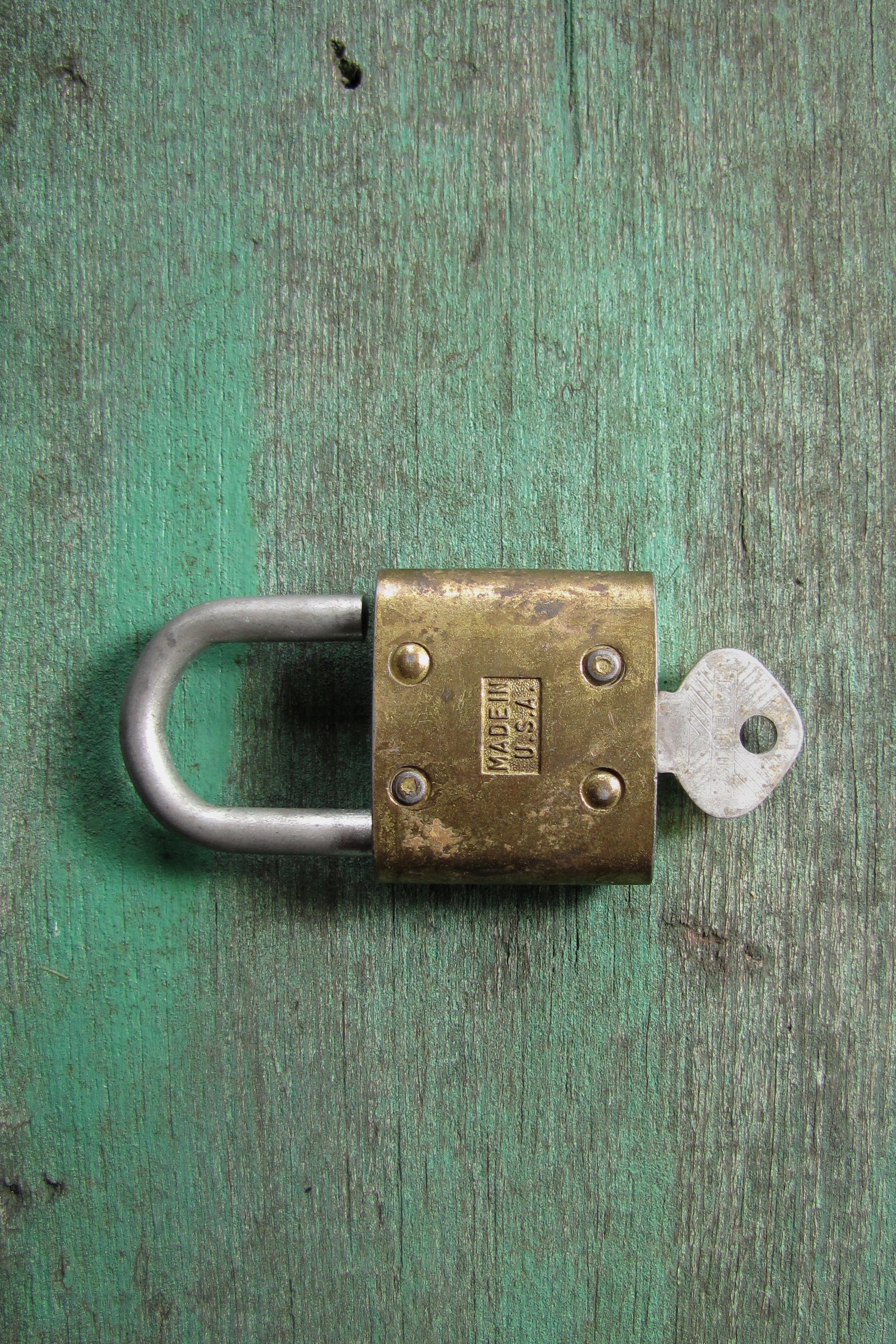 Vintage Walsco Padlock with Original Key Made in U.S.A. Trunk Etsy
