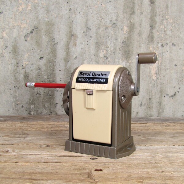 Old Pencil Sharpener Etsy