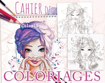 Le cahier de coloriage, vol 1 de Laure Phelipon