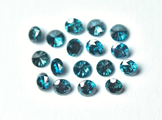 ★お求めやすく価格改定★ Diamonds Blue Cut Brilliant Natural Pieces 2 2.4mm 2.7mm - その他