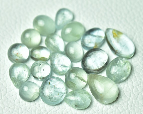 Pierre Précieuse Aigue-Marine Naturelle - Cabochon Ovale - 2.25 Carats - Pierre Loose Pour Bijouterie