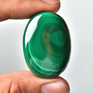 Natural Malachite Cabochons 26x36mm Oval Shape Cabs Rare Malachite Gemstone Cabochon Loose Stone Smooth Gems C-3513