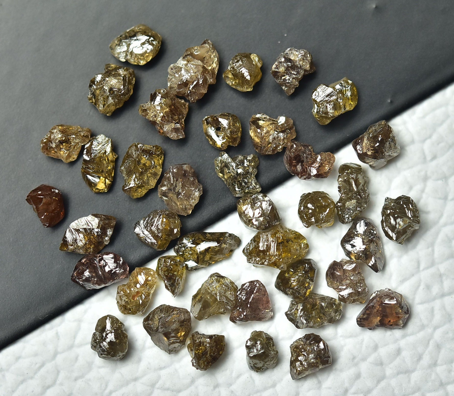 Brown Diamond Stone - Etsy