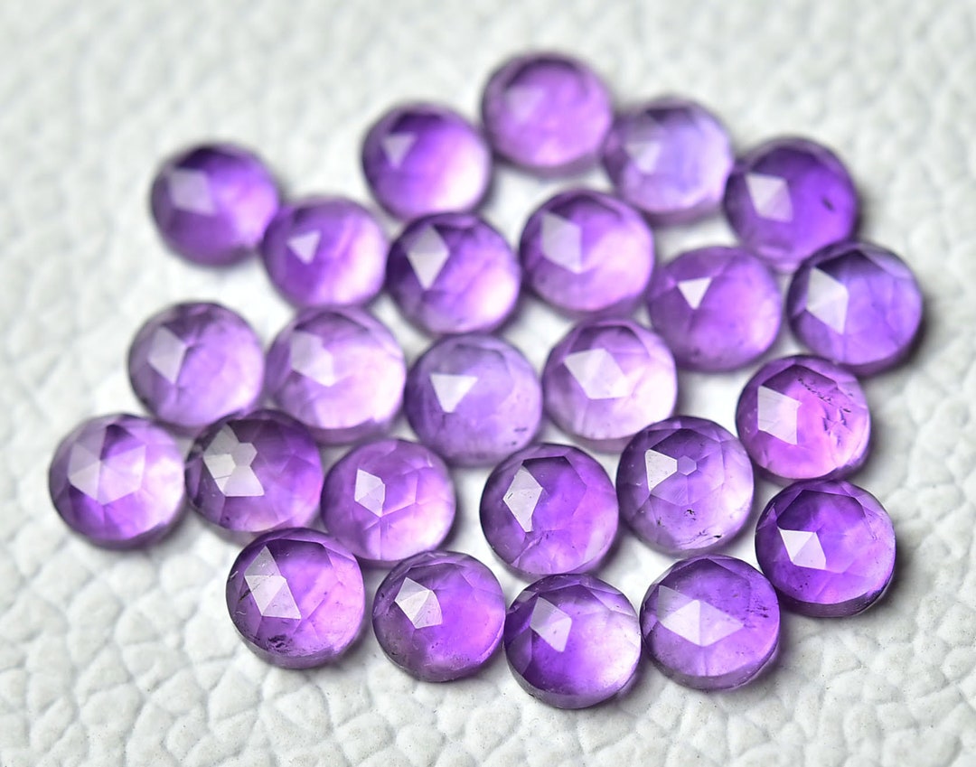 10 Pieces Natural African Amethyst Faceted Loose Gemstones Lot 3mm 4mm 10 Pieces Natural African Amethyst Faceted Loose Gemstones Lot 3mm 4mm
