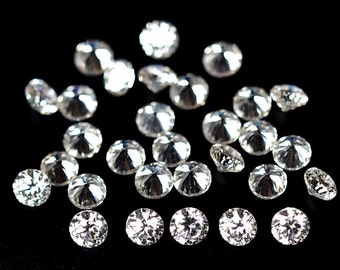 1 Carat Genuine Moissanite VVS1 Color White D Gemstones Lot 1mm 2mm 3mm 4mm 4.5mm Round Shape Brilliant Diamond Cut Loose Gems Stones C-3433