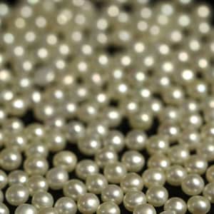 10 Pieces Natural Fresh Water Pearl Cabochons Gemstone Lot 2.7mm 2.8mm Round Rare Pearl Gemstones Cabochon Smooth Gems Loose Stones C-17787