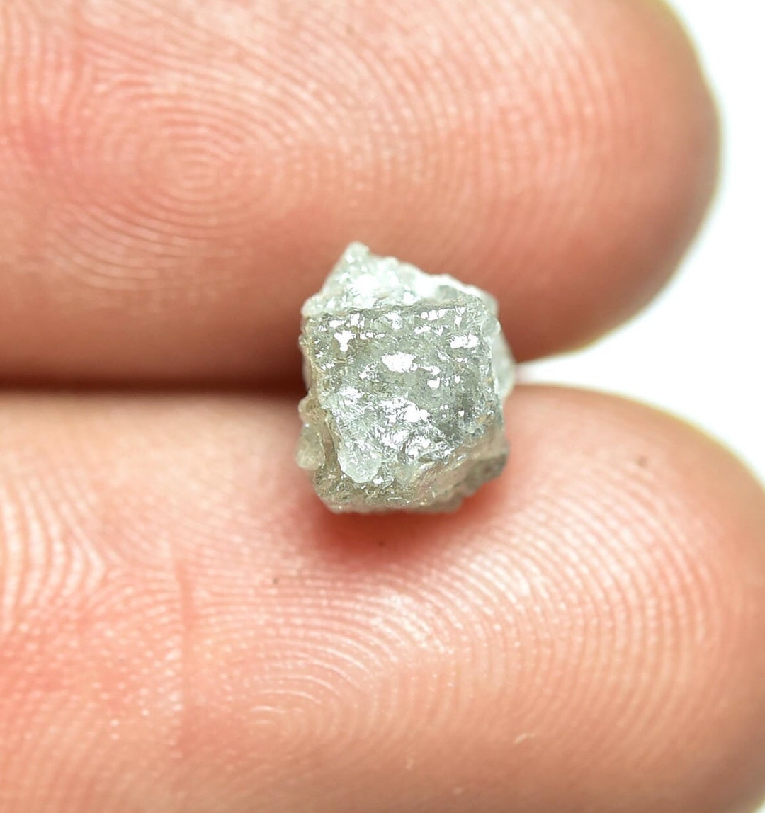 Raw Diamond Shape Loose Rough Natural Shape Gray Diamonds Uncut  Huge Diamond Rough Gemstone C-21878