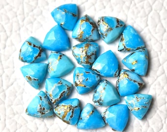 Details about Lot Natural Tibetan Turquoise 14X14 mm Trillion Cabochon Loose Gemstone Details about Lot Natural Tibetan Turquoise 14X14 mm Trillion Cabochon Loose Gemstone