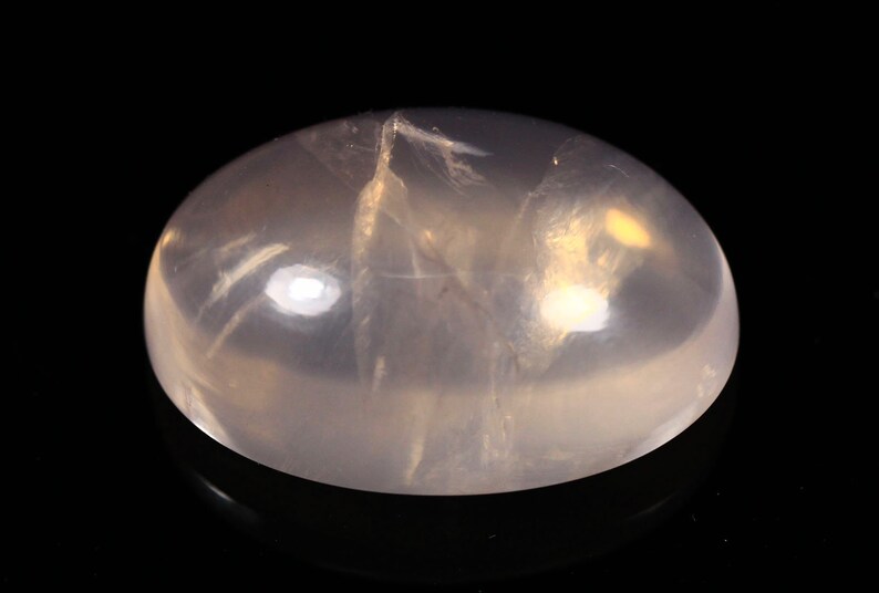 1 Piece Natural Rose Quartz Cabochon 20x29mm Oval Shape Rare Rose Quartz Cabs Gemstone Smooth Gems Cabs Loose Stones C-17196