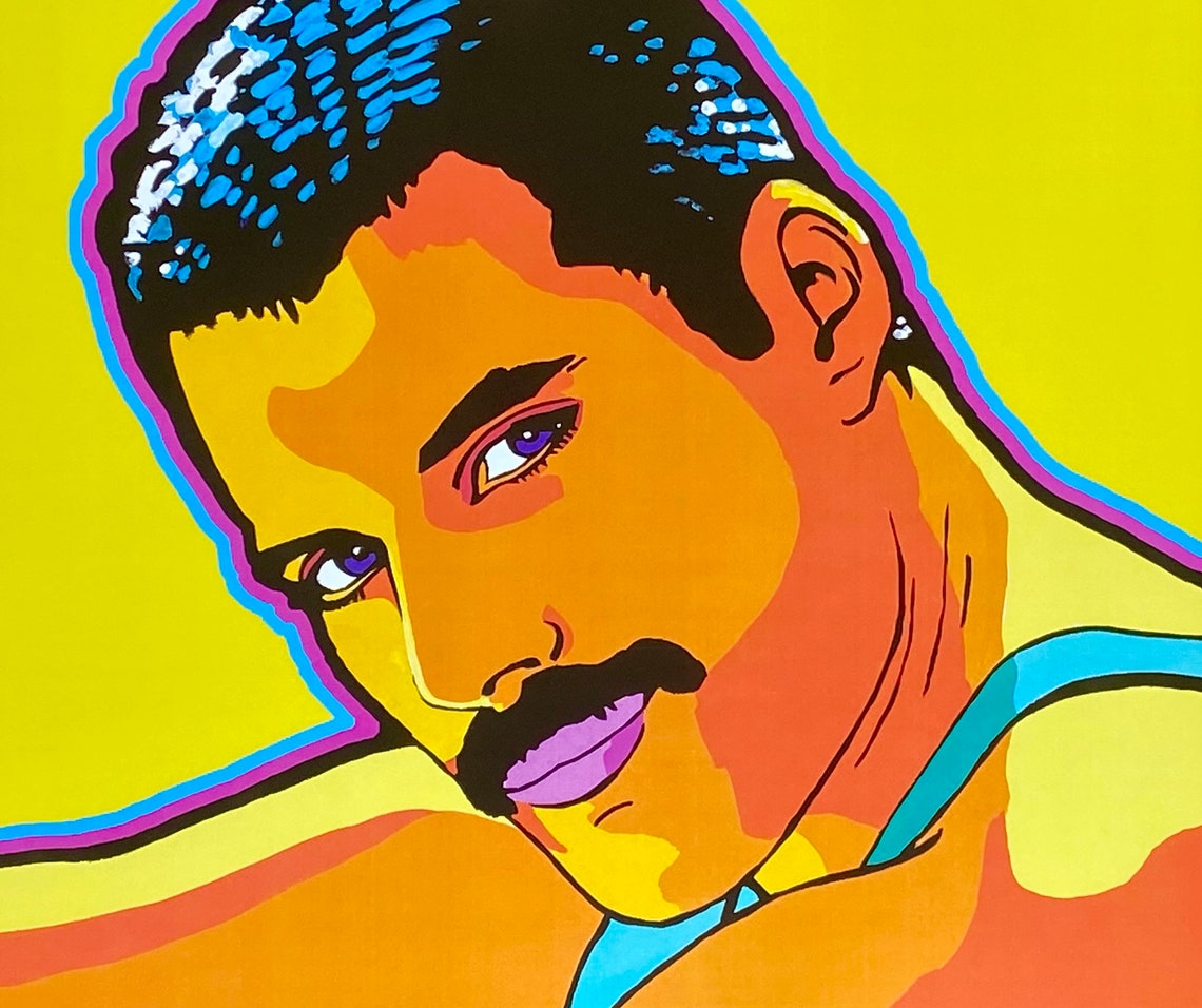 Bild Freddie Mercury: A Masterpiece of Art and Music