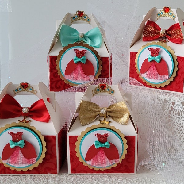 Dress Favor Box Etsy